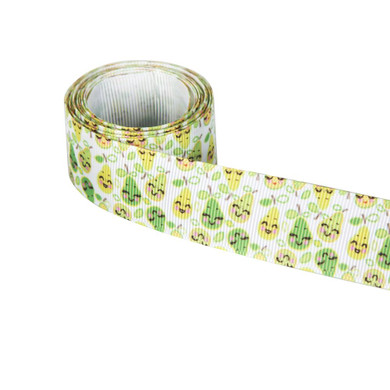 David accessories 1"25mm summer fruit high quality printed polyester ribbon 5yds,DIY handmade material,wedding gift wrap,5Yc2353