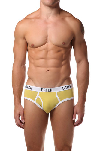 Datch Yellow Contrast Brief