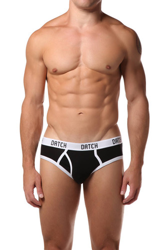 Datch Black Contrast Brief