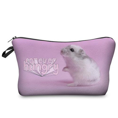 DAOXI Women Toiletry Bag 3D Animal Printing Portable Large Cosmetic Organizer Professional for Travelling Necessaries