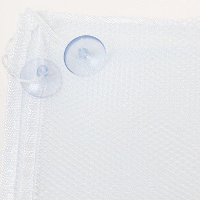 Kids Baby Bath Time Toys Storage Suction Bag Folding Hanging Mesh Net Bathroom Shower Plastic Organiser