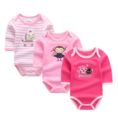 Baby Girl Clothes 100% Cotton Baby Rompers for Newborn Boy Girl Long Sleeve Baby Clothing Jumpsuits Cute Baby Boy Gril Romper