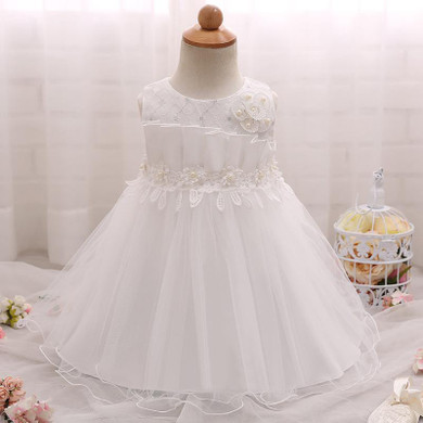 Baby Girl 1 Year Birthday Outfits Lace Princess Girls Clothes Flowers Girl Christening Gown Baby Dresses For Girl Party Vestido