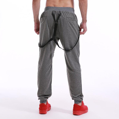 INCERUN 2017 Autum Fashion Mens Plain Sweatpants Men Casual Hip Hop Joggers Harem Sweats Pants Bandage Trousers Plus Size S-2XL