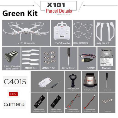 In Stock!! MJX X101 Updated Version X101S Quadcopter 2.4G RC drone/drone rc helicopter 6-axis gyro can add C4018 camera(FPV)