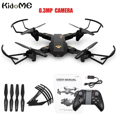 In Stock RC Dron Visuo XS809W XS809HW Mini Foldable Selfie Drone with Wifi FPV 0.3MP or 2MP Camera Altitude Hold Quadcopter