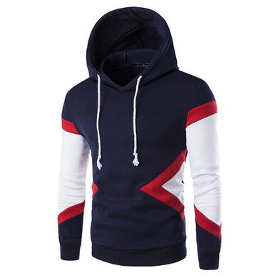 Autumn Mans survetement hoodies outwear patchwork casual hoody sweatshirts Fashion brand slim fit pullover sportwear hoodies