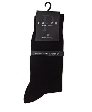Pure Cotton Ankle Socks  - Black