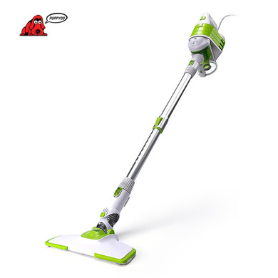 PUPPYOO Low Noise Home Rod Vacuum Cleaner Handheld Dust Collector Household Aspirator White&Green Color WP521