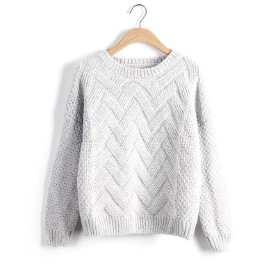 Pull Femme 2018 Autumn Winter Women Sweaters And Pullovers Plaid Thick Knitting Mohair Sweater Female Loose Variegated