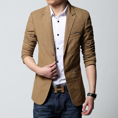 Suit Men Men Blazers and Jackets Business and Leisure Suit Big Yards blazer coat