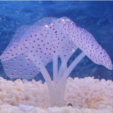 Sucker Coral Aquarium Artificial Coral Silicone Plant With Sucker Ornament Water Landscape Decor Fish Tank Aquarium Accessories