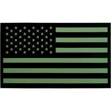 Subdued Infrared U.S. Flag Patch - Forward
