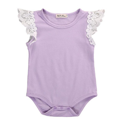 Spring AutumnTirred Cotton Cute Rompers Infant Baby Girl Clothes Lace Floral Ruffles Baby Girl Romper Cake Sunsuit Outfits 0-18M