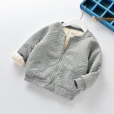 Spring Autumn boys girls baby clothes cashmere jacket outerwear for toddler boys girl baby clothing sports baseball jacket coats