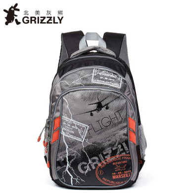 GRIZZLY Russia Kids Cartoon Bags Children Schoolbags for Boys Orthopedic Waterproof Backpacks Primary School Bags for Grade 1-4
