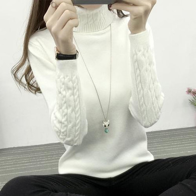 Gogoyouth Winter Sweater Women Turtleneck 2017 Long Sleeve Knitted Jersey Jumper Tops Tricot Women Sweater And Pullover Female