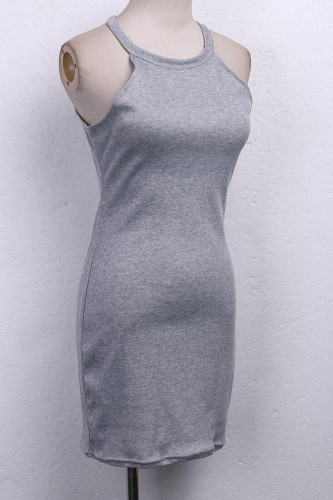 Gogoboi Womens Elegant Vintage Solid Pinup Tunic Casual Wear To Work Office Party Pencil Sheath Dress