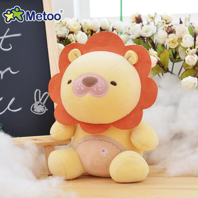7.5 Inch Plush Sweet Lovely Stuffed Baby Kids Toys for Girls Birthday Christmas Gift 19cm Lion Rabbit Bear Panda Metoo Doll