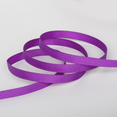 7-38MM 5yards Purple Color Gift Packing Grosgrain Ribbon for Wedding Party Decoration DIY Handmade Crafts Garment Materials