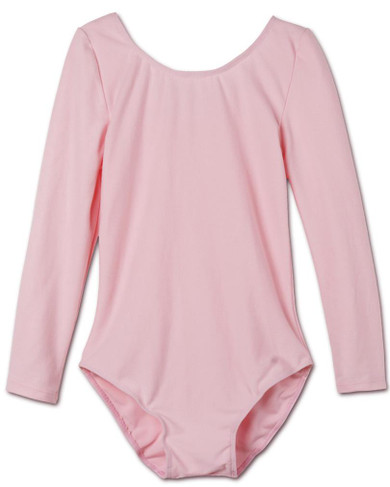 7 Colors Girl's Long Sleeve Ballerina Ballet Dress Dance Leotard Dress Kids Gymnastic Customes Ballet Tutu Dance Dress Dancewear