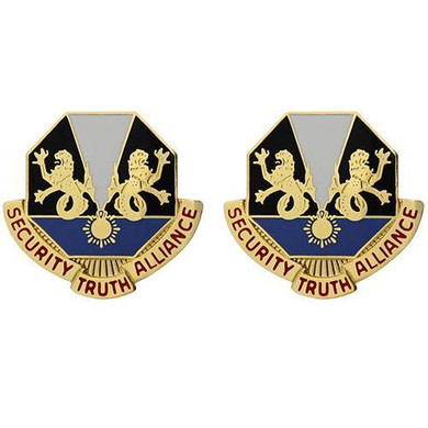 650th Military Intelligence Group Unit Crest (Security Truth Alliance)