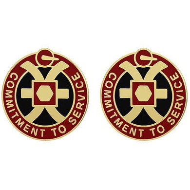 646th Support Group Unit Crest (Commitment to Service)