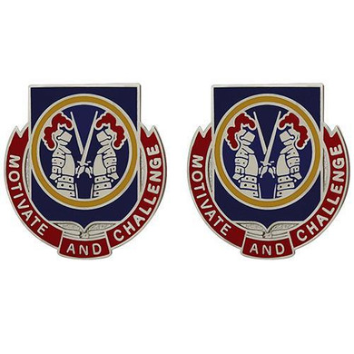 644th Personnel Services Battalion Unit Crest (Motivate and Challenge)