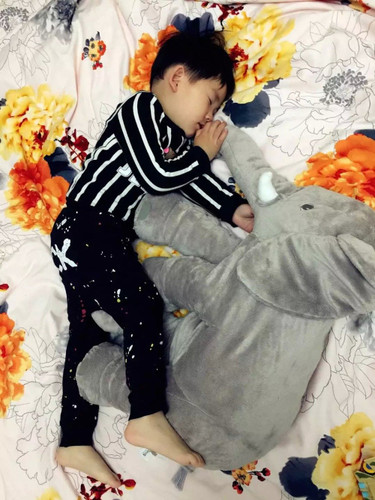 60cm Fashion Baby Animal Elephant Style Doll Stuffed Elephant Plush Pillow Kids Toy for Children Room Bed Decoration Toys