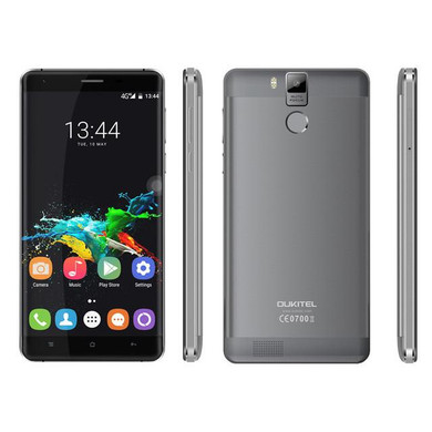 6000mAh OUKITEL K6000 Pro 4G Mobile Phone  Android 6.0 MTK6753 Octa Core 3GB+32GB 16MP Fingerprint 1920*1080 5.5" FHD Smartphone