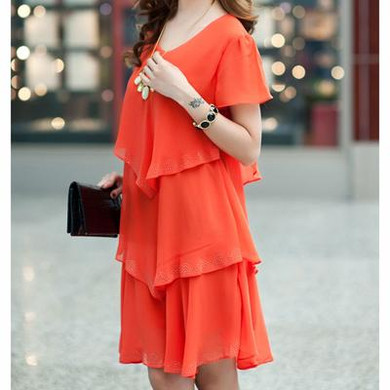 5XL Plus Size Women Clothing 2018 Chiffon Dress Summer Dresses Party Short Sleeve Casual Vestido De Festa Blue Black Robe Femme
