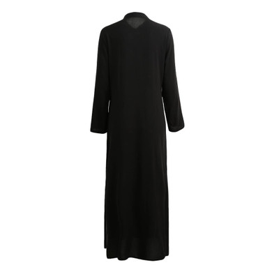 5XL Plus Size Vestidos 2018 Spring Fashion Women Sexy Casual Shirt Dress Long Sleeve Deep V Neck Split Solid Long Maxi Dress