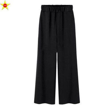 5XL Plus Size Casual Women Pants New 2016 Autumn Winter Fashion Elastic Wide Leg Pants Fat mm Loose Show Thin Pants Extra Large