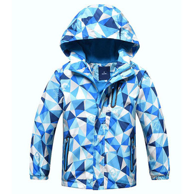 2018 Autumn Boys Jacket Fleece Girls Windbreaker Jackets Coats Kids Outerwear Sporty Hoodie Clothes Double-deck Waterproof