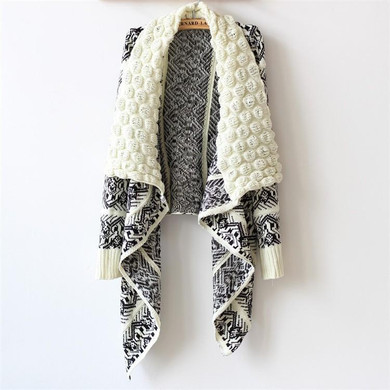 2018 Autumn and Winter Cardigan Fashion Women Sweater Women Big Casual Knitting Sweater Women outwear 3 colors sweater plus size