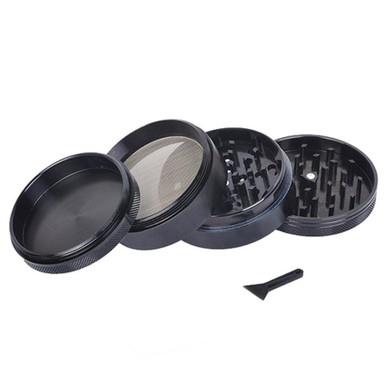 2018 4-layer Aluminum Herbal Herb Tobacco Grinder Smoke Grinders F23