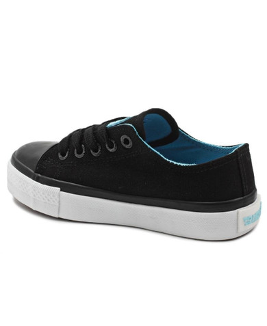 Boys Canvas Sneakers - Black