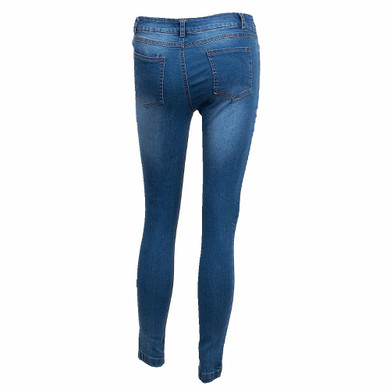 Boyfriend Hole Ripped Jeans Women Pants Cool Denim Vintage Straight Jeans For Girl High Waist Casual Pants Female Slim Jeans