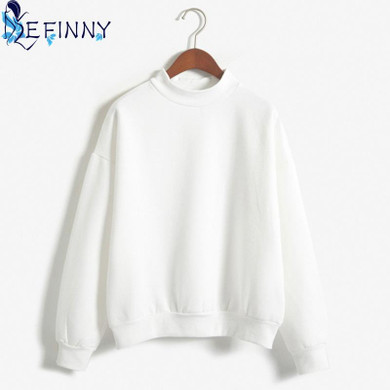 2017 Autumn Winter Hoodies Women Thicken Warm Sweatshirt Solid Pullover Casual Mujer Female Sudadera Hoodies Women