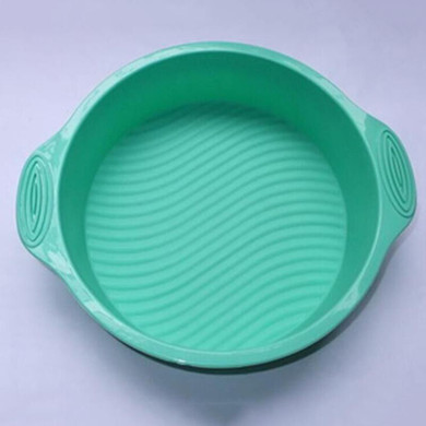 3D Silicone Cake Mold Round Shape Cake Pan Pizza Cupcake Tray Bakeware DIY Maker Baking Tool Cooking Tools Bakeware Pan