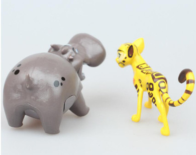 5pcs/lot The Lion Guard Lion King Kion PVC Action Figures Bunga Beshte Fuli Ono Animals Figurines Dolls Statue Kids Toys Gift