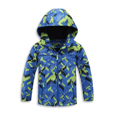 Children Boys Outwear Coats New 2017 Spring Fashion Waterproof Windproof Hooded Jackets For 4-13y Boys Brand Kids Sport Clothes