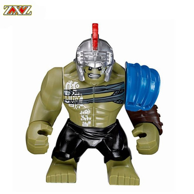 Single Sale Big Hulk Action Dolls Marvel Super heroes Newest Thor Movie legoingly Building Blocks Toys For Children gift XH654