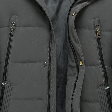 BFSBOYS 2017 new Tops brand clothing jackets thick warm mens' down jacket high quality fur collar hooded down jacket winter coat