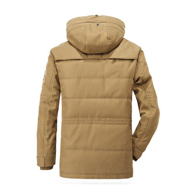 BETTONAL Winter Thickening Wadded Parka Men Jacket Coat Hooded Casual Warm Windbreaker Overcoat Male Jackets Brand Clothing