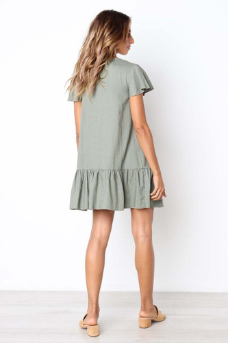 Betsy Dress - Khaki
