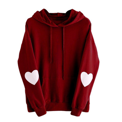 Best sale sweatshirt women Long Sleeve lovely Heart Hoodie Sweatshirt Jumper Hooded Pullover Tops sudaderas mujer 2017 hoodies Best sale sweatshirt women Long Sleeve lovely Heart Hoodie Sweatshirt Jumper Hooded Pullover Tops sudaderas mujer 2017 hoodies