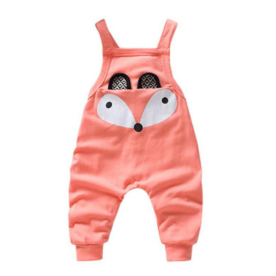 Baby Boy Girl Clothes Children Clothing Newborn Toddler Kids Baby Boys Girls Fox Overalls Strap Rompers Jumpsuit Outfits Pants