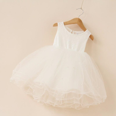 Girls Dresses Summer Tutu Princess Baby Flower Costume Lace Tulle Baby Casual Party Dress For 2-6 Years Kids Dresses For Girls