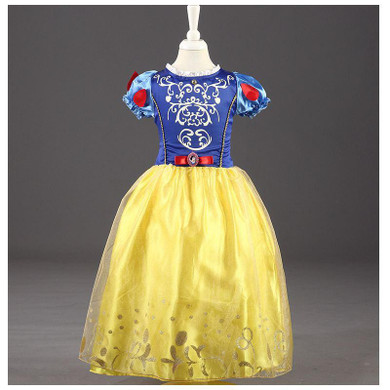 Girls Dresses Belle Princess Costume Dresses Children Cinderella Sleeping Beauty Rapunzel Cosplay Clothing Kids Party Dress